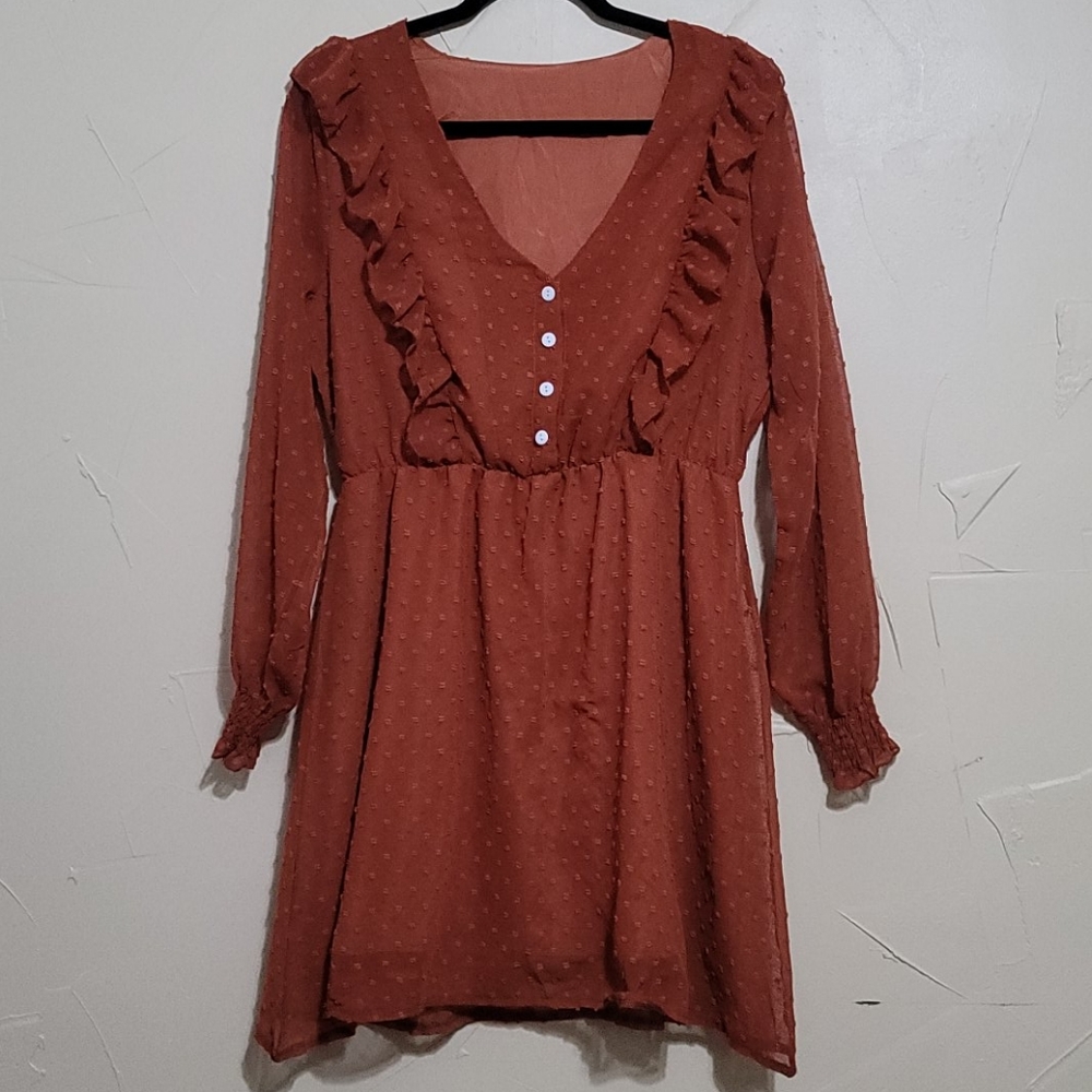 Swiss dot dress
